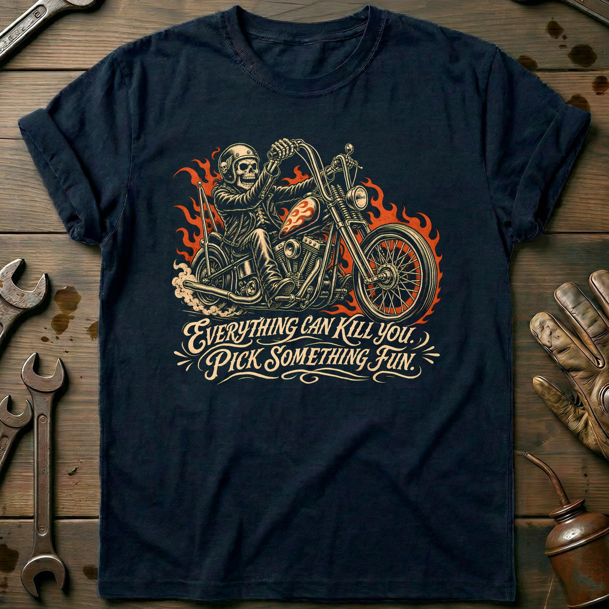 Everything Can Kill You Pick Something Fun 48 Motorcycle product image 2