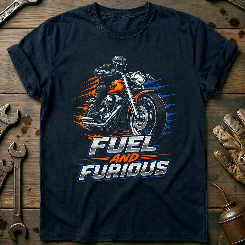 Fuel and Furious Motorcycle T-Shirt EU product image 2