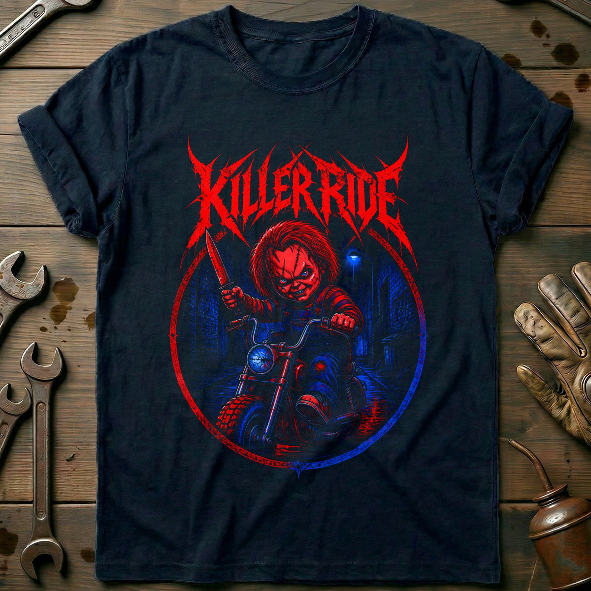 Killer Ride Motorcycle T-Shirt EU product image 2