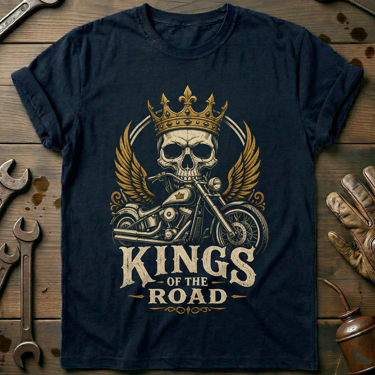 Kings of the Road Motorcycle T-Shirt AU product image 2