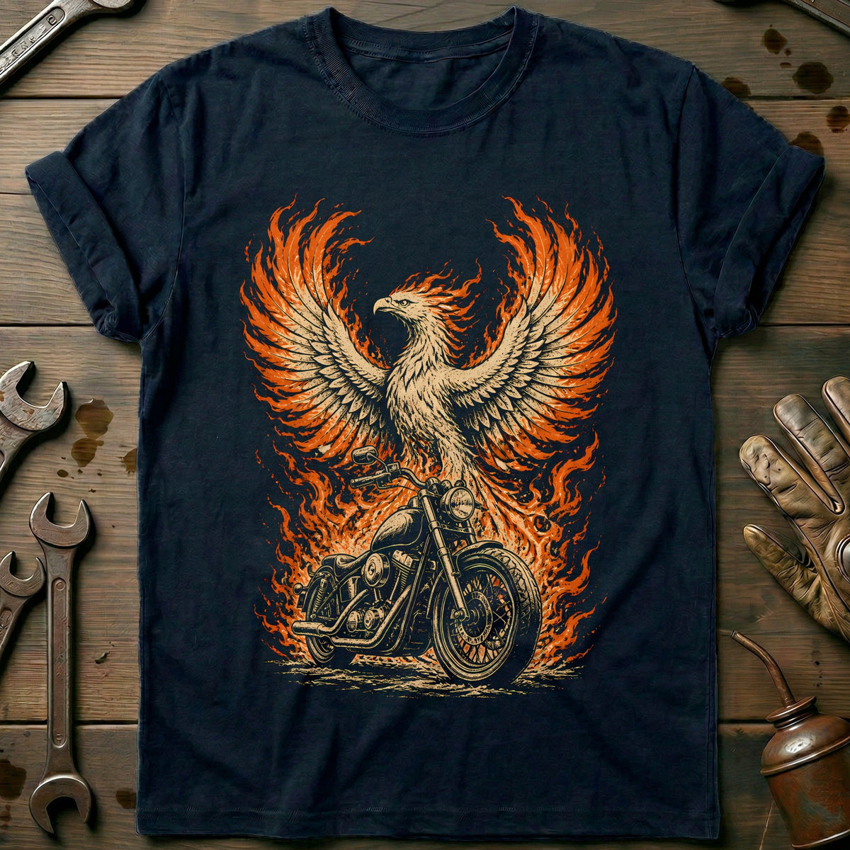 Phoenix Motorcycle T-Shirt product image 2