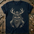 Reindeer Antlers Gorilla Bandana Motorcycle T-Shirt product image 1