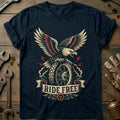 Ride Free Motorcycle T-Shirt GC product image 1
