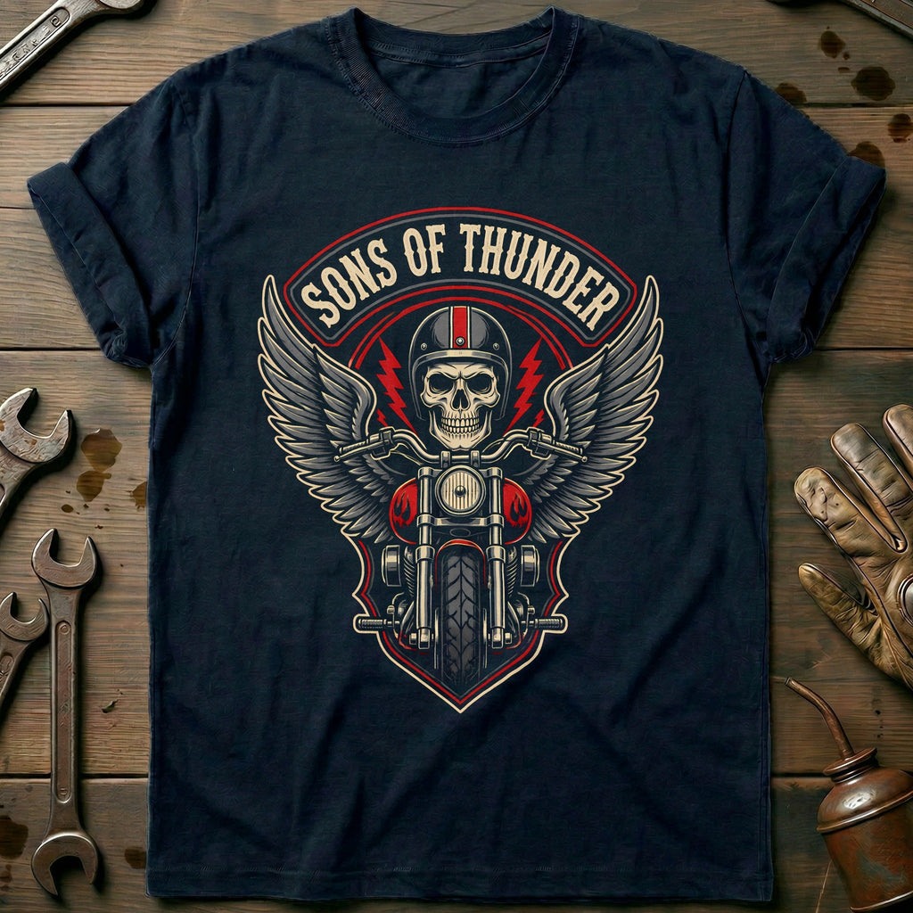 Sons of Thunder Motorcycle T-Shirt US product image 1