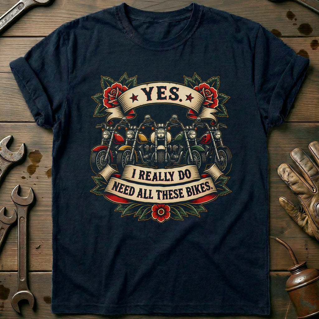 Tattoo Flash Motorcycle T-Shirt product image 1