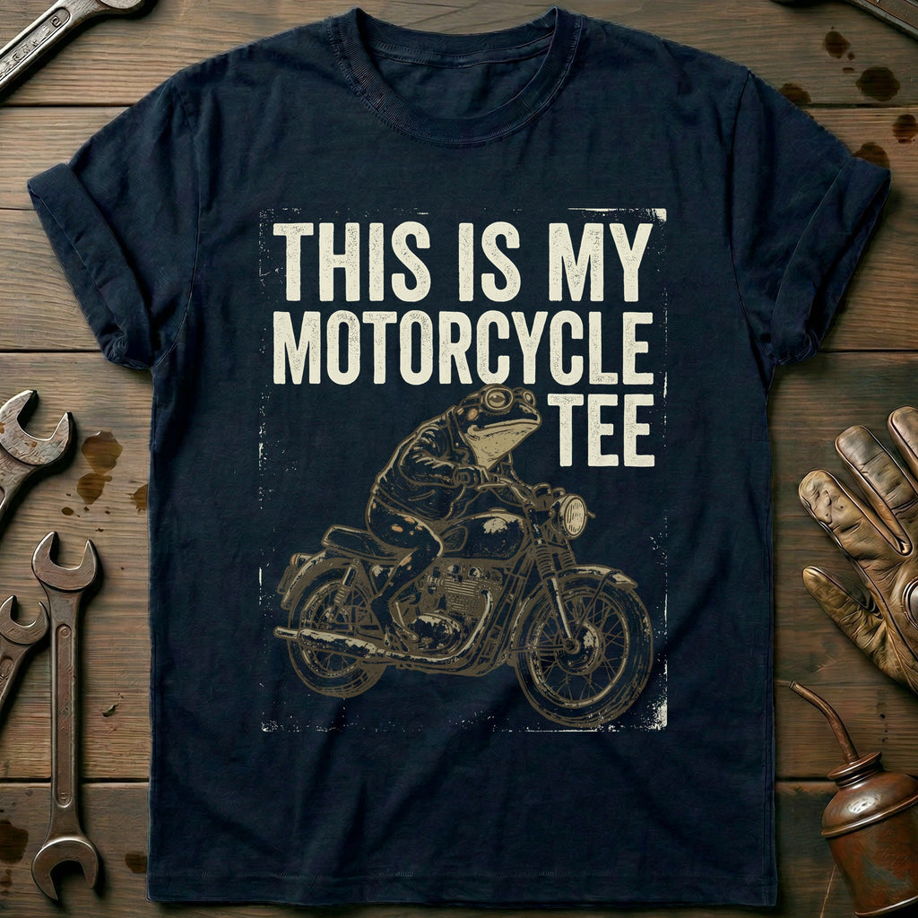 This is my Biker Frog 40 Motorcycle T-Shirt EU product image 2