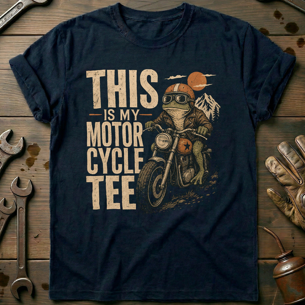 This is my Biker Frog 50 Motorcycle T-Shirt product image 1