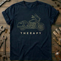 Touring Bagger Therapy 85 Motorcycle T-Shirt product image 1