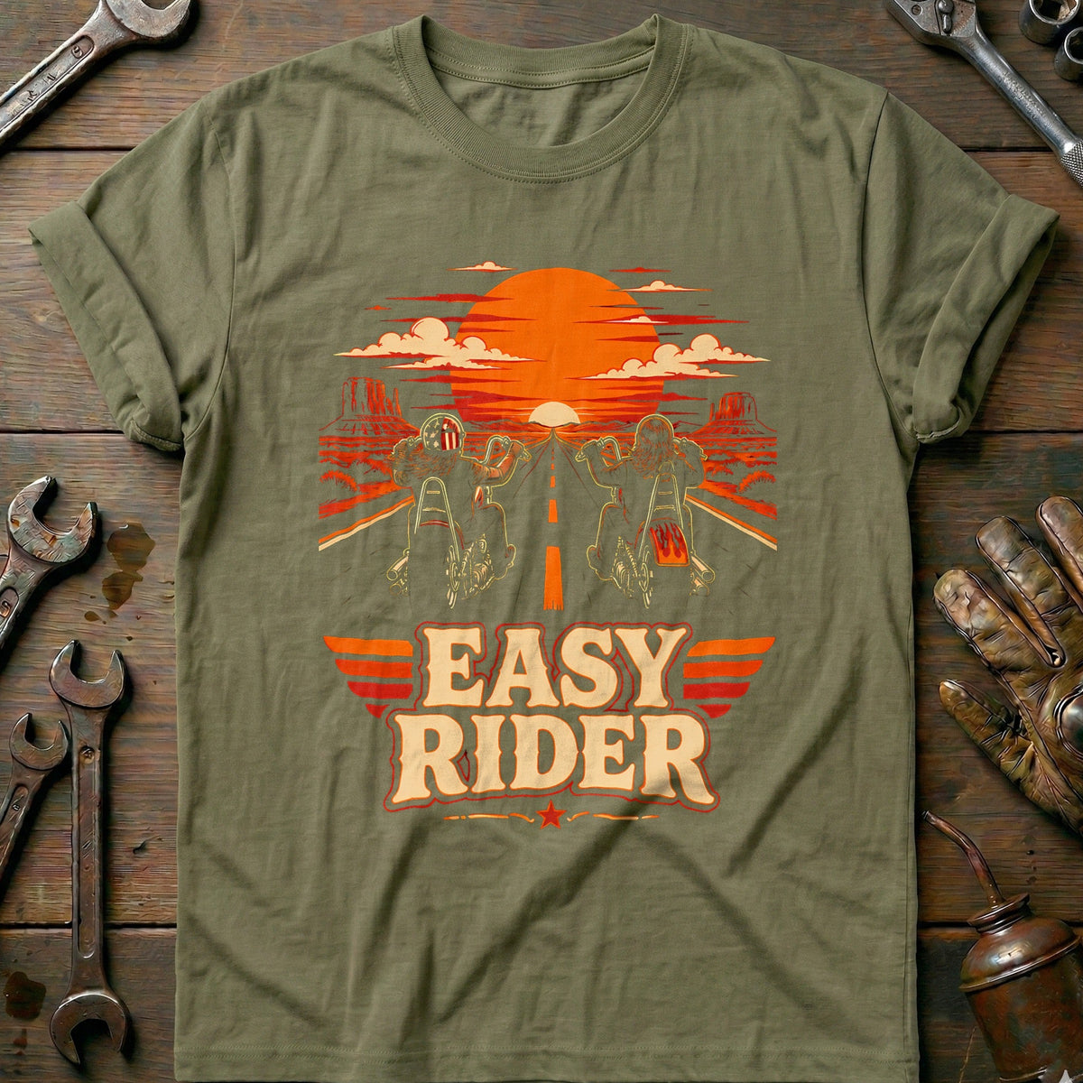 Easy Rider Motorcycle T-Shirt product image 4