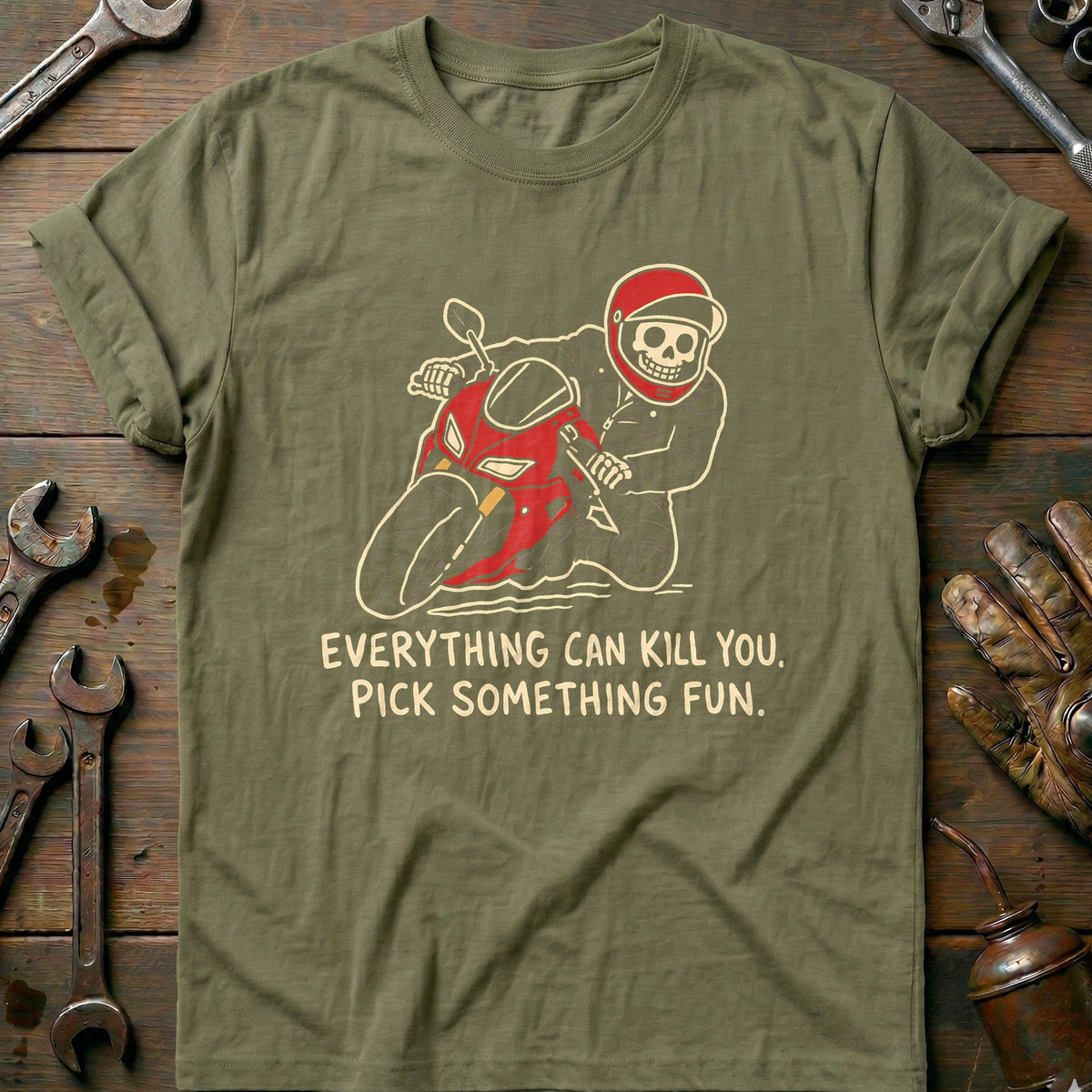 Everything Can Kill You Pick Something Fun 33 Motorcycle product image 4