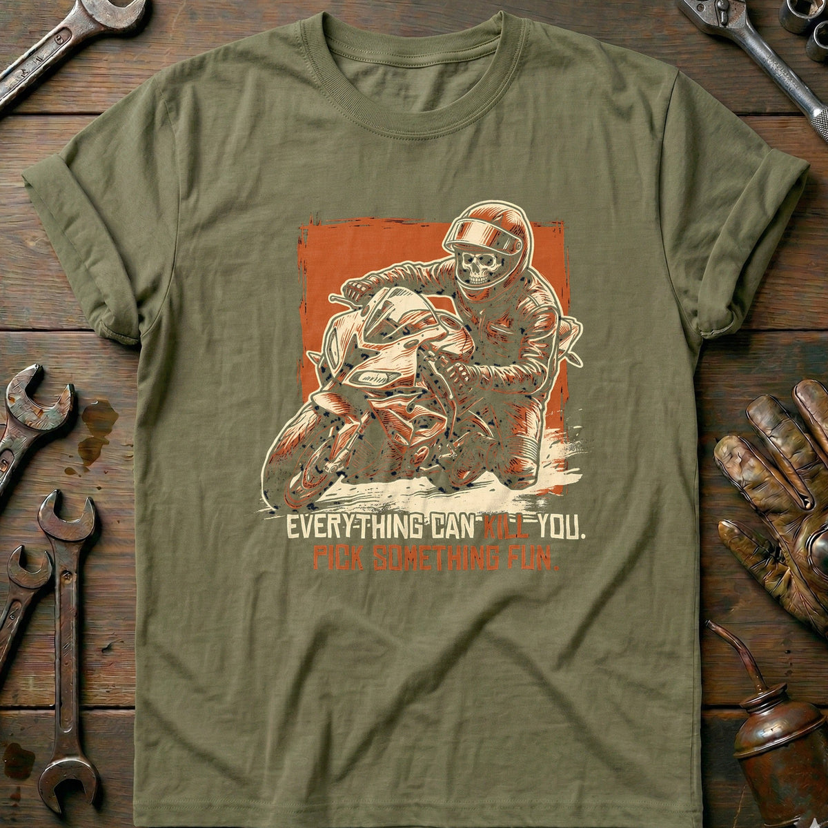 Everything Can Kill You Pick Something Fun 38 Motorcycle product image 4