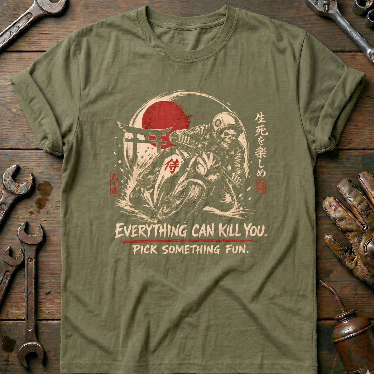 Everything Can Kill You Pick Something Fun 40 Motorcycle product image 4