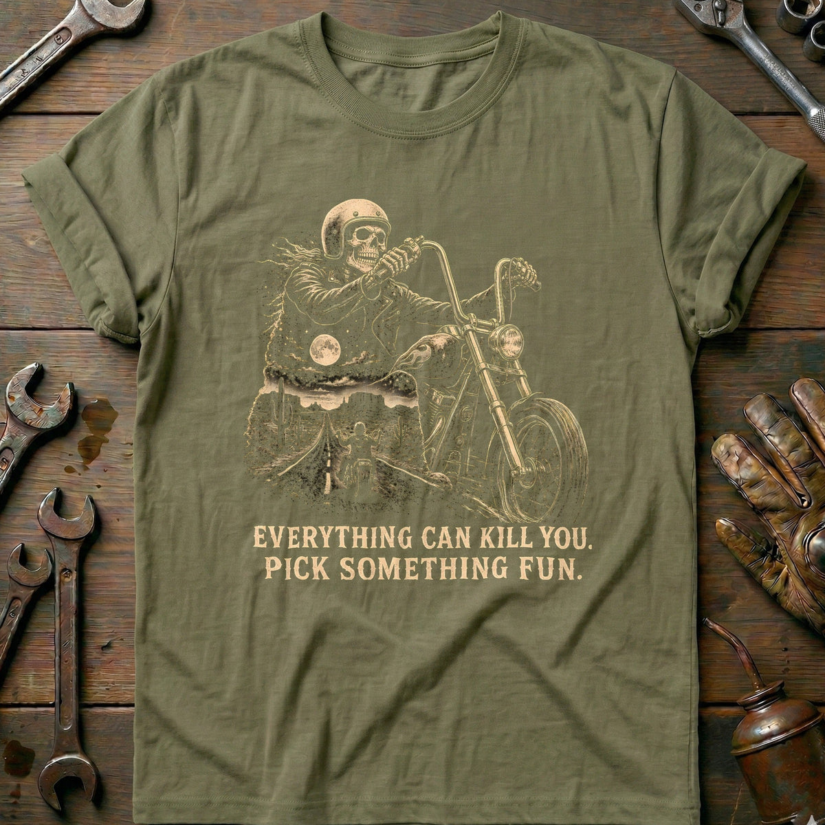 Everything Can Kill You Pick Something Fun 41 Motorcycle product image 4