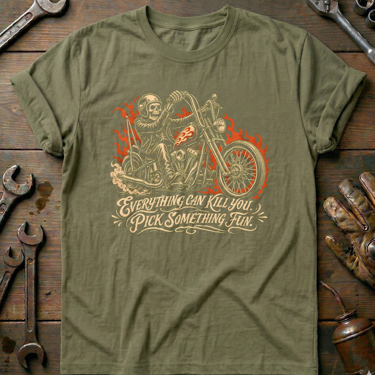 Everything Can Kill You Pick Something Fun 48 Motorcycle product image 4