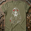 Ghostface Etched Motorcycle T-Shirt GC product image 1