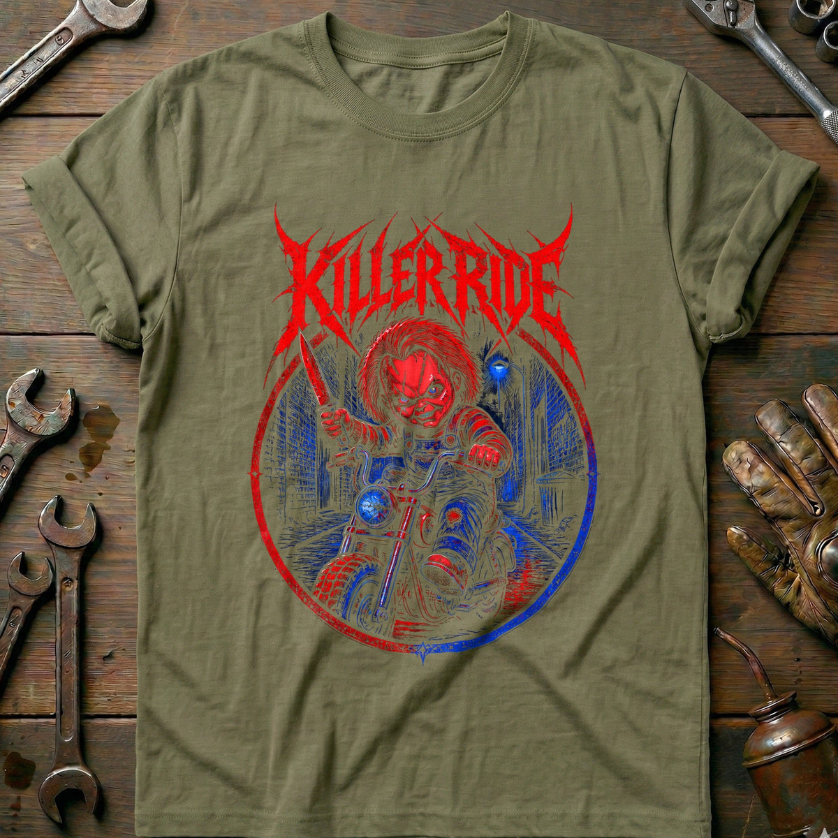 Killer Ride Motorcycle T-Shirt EU product image 1