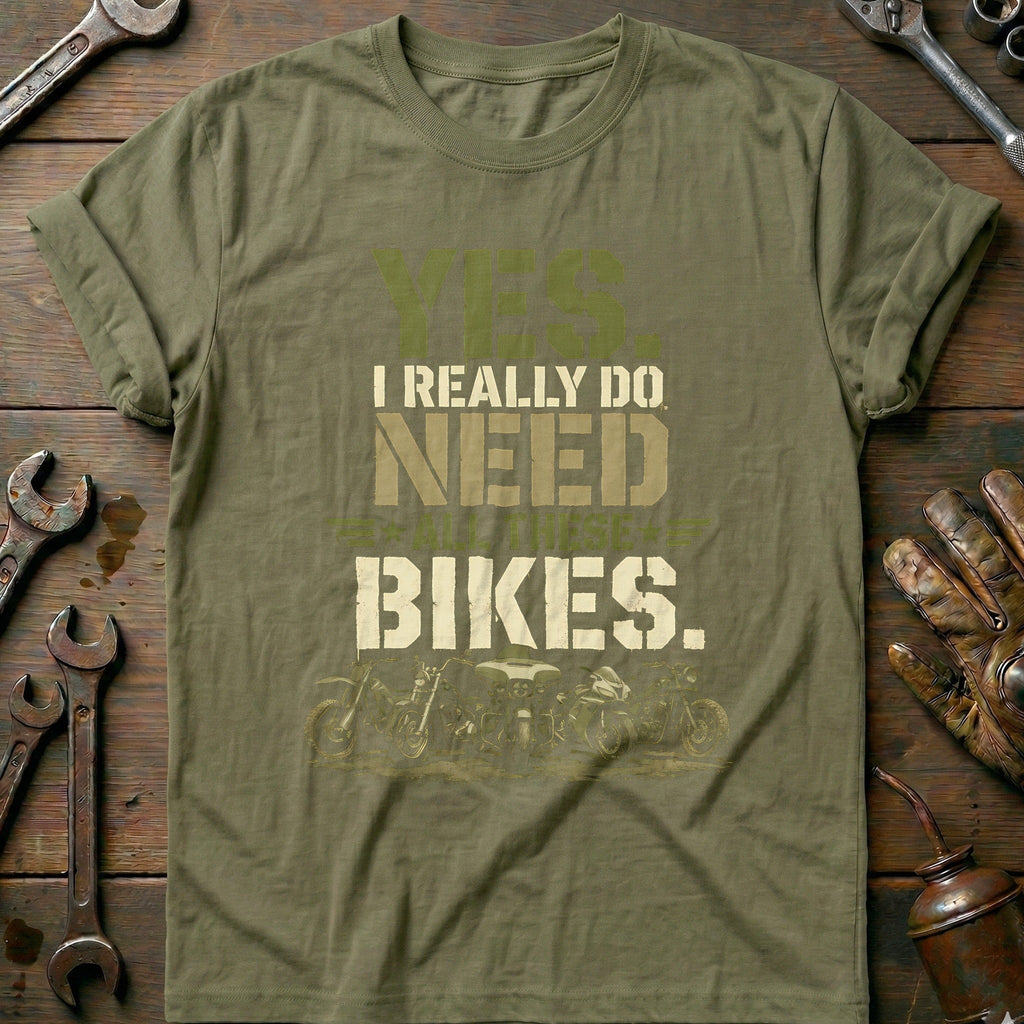 Military Stencil Motorcycle T-Shirt US product image 4
