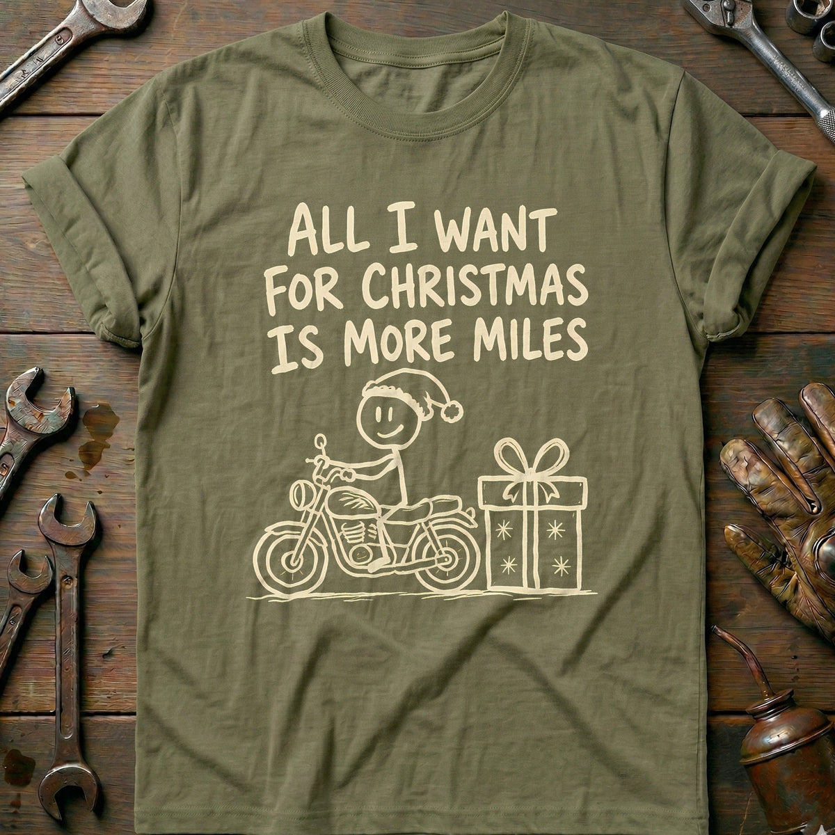 More Miles Motorcycle T-Shirt US product image 4