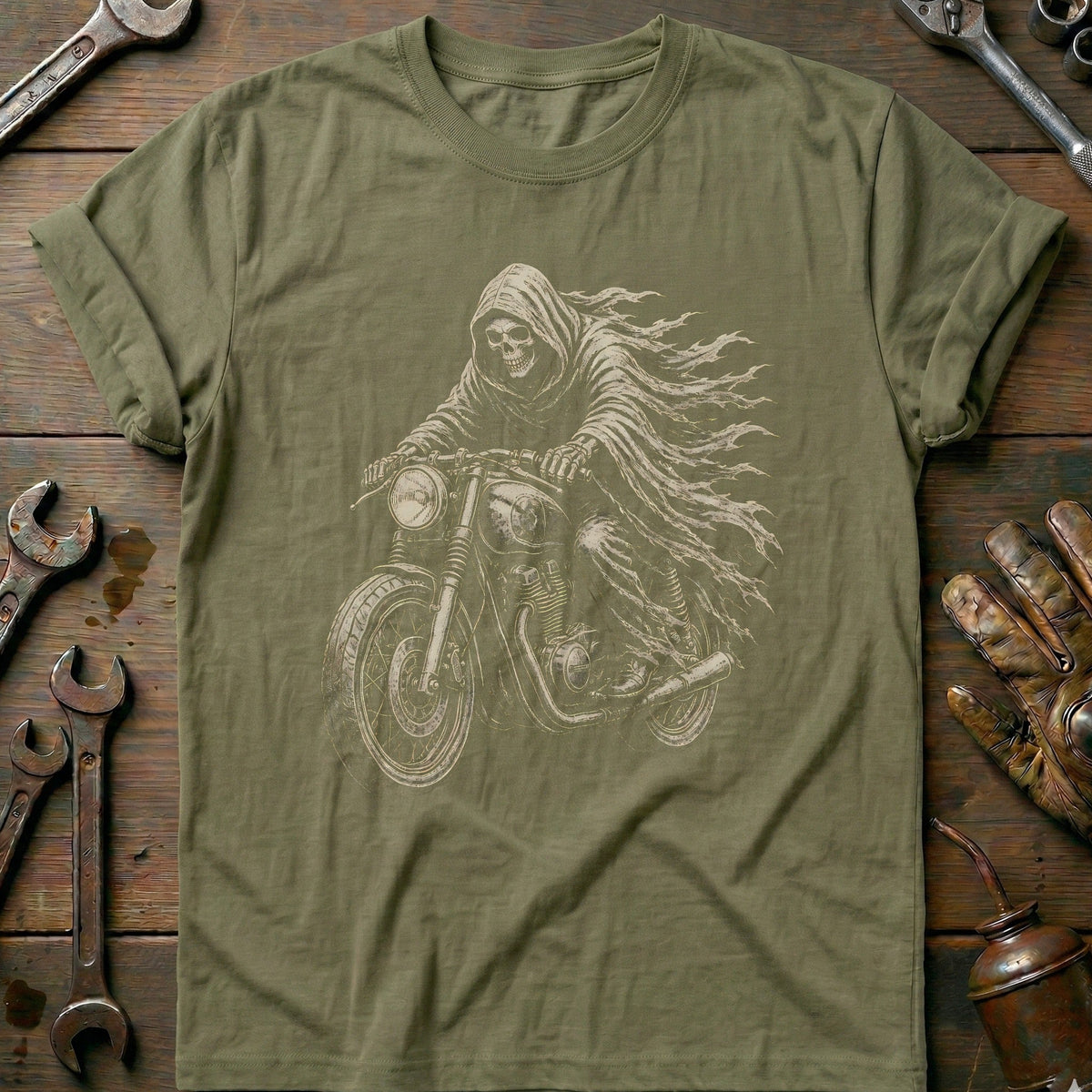 Reaper Cafe Racer Motorcycle T-Shirt GC product image 4