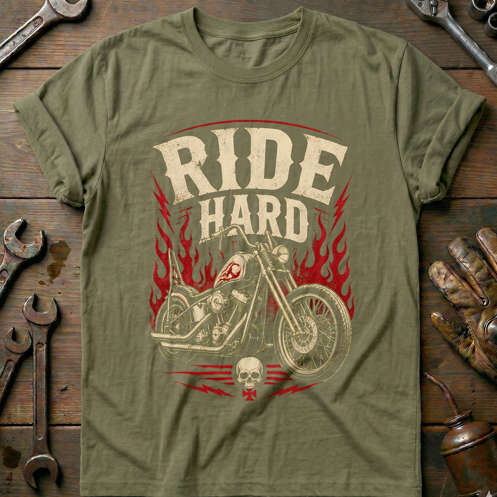 Ride Hard Motorcycle T-Shirt EU product image 4