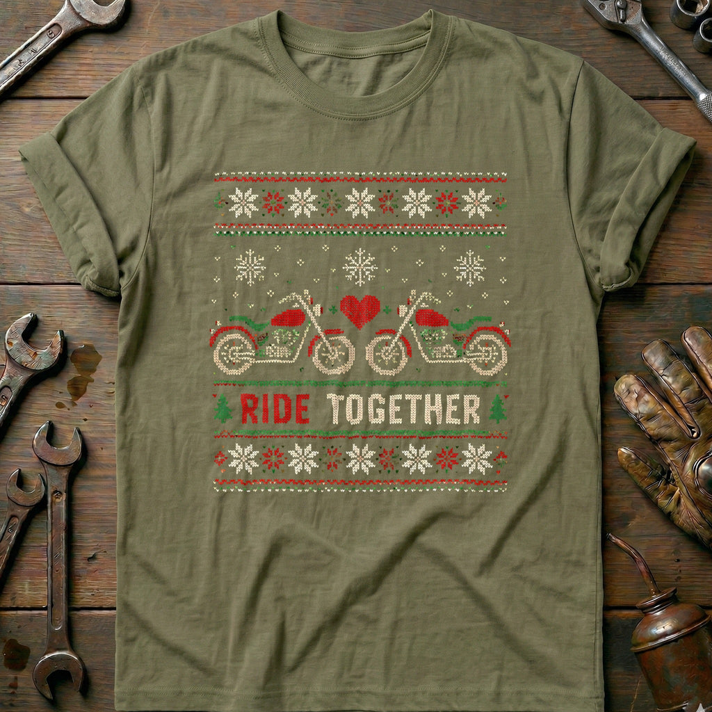 Ride Together Sweater Motorcycle T-Shirt GC product image 4