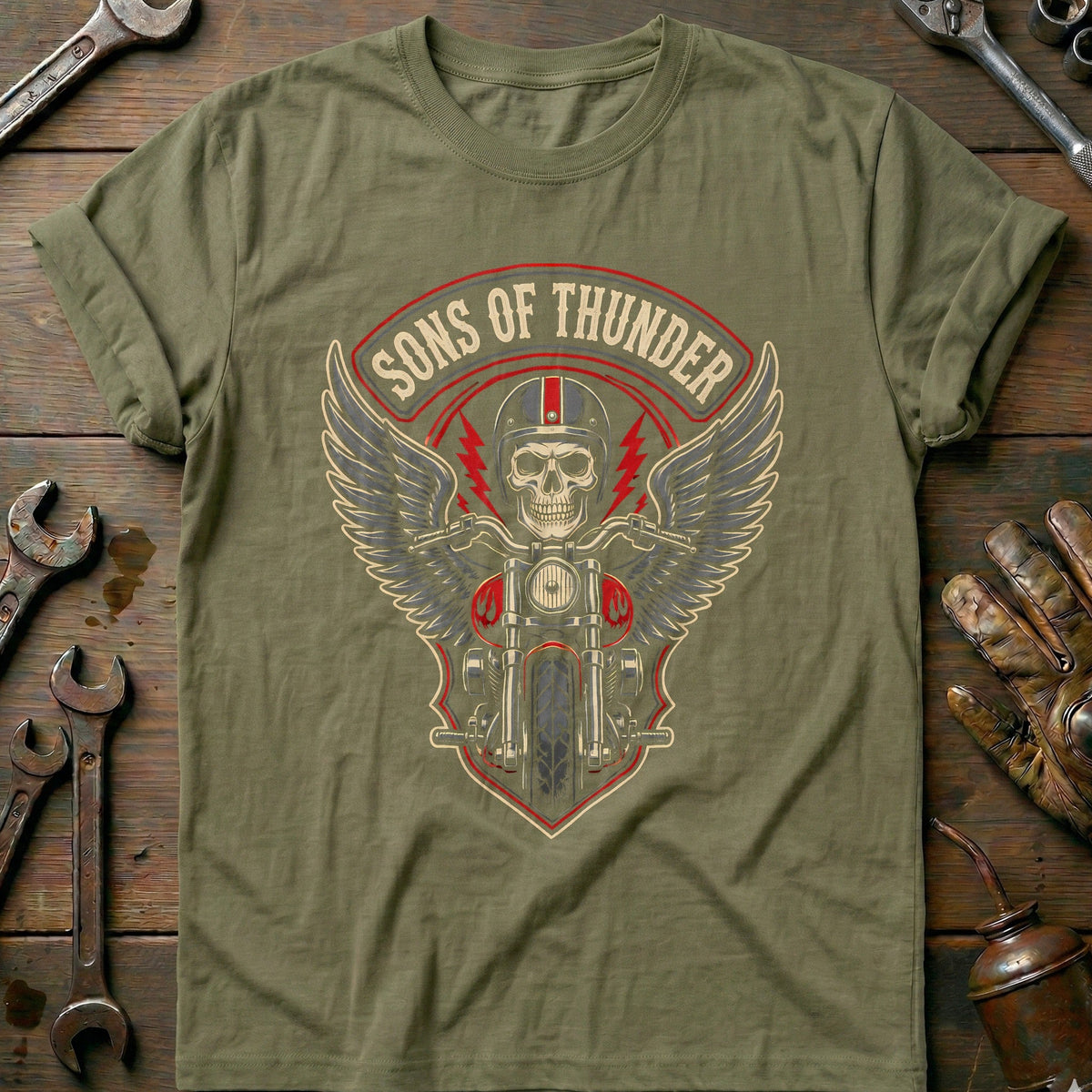 Sons of Thunder Motorcycle T-Shirt EU product image 4