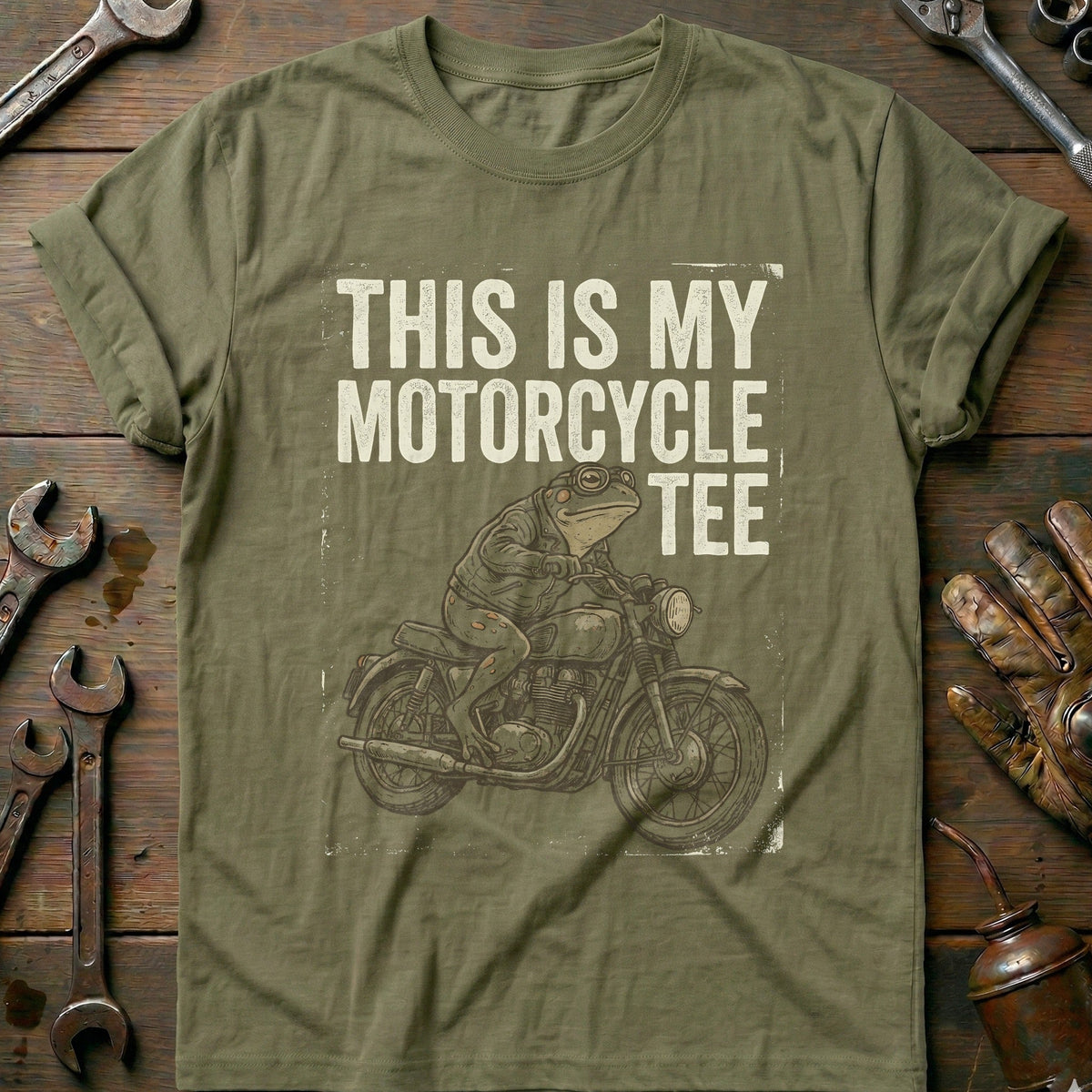 This is my Biker Frog 40 Motorcycle T-Shirt EU product image 4