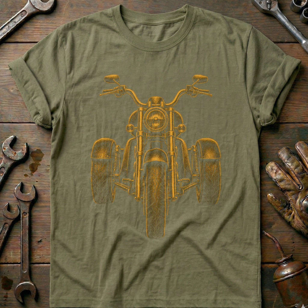 Trike Motorcycle T-Shirt AU product image 1