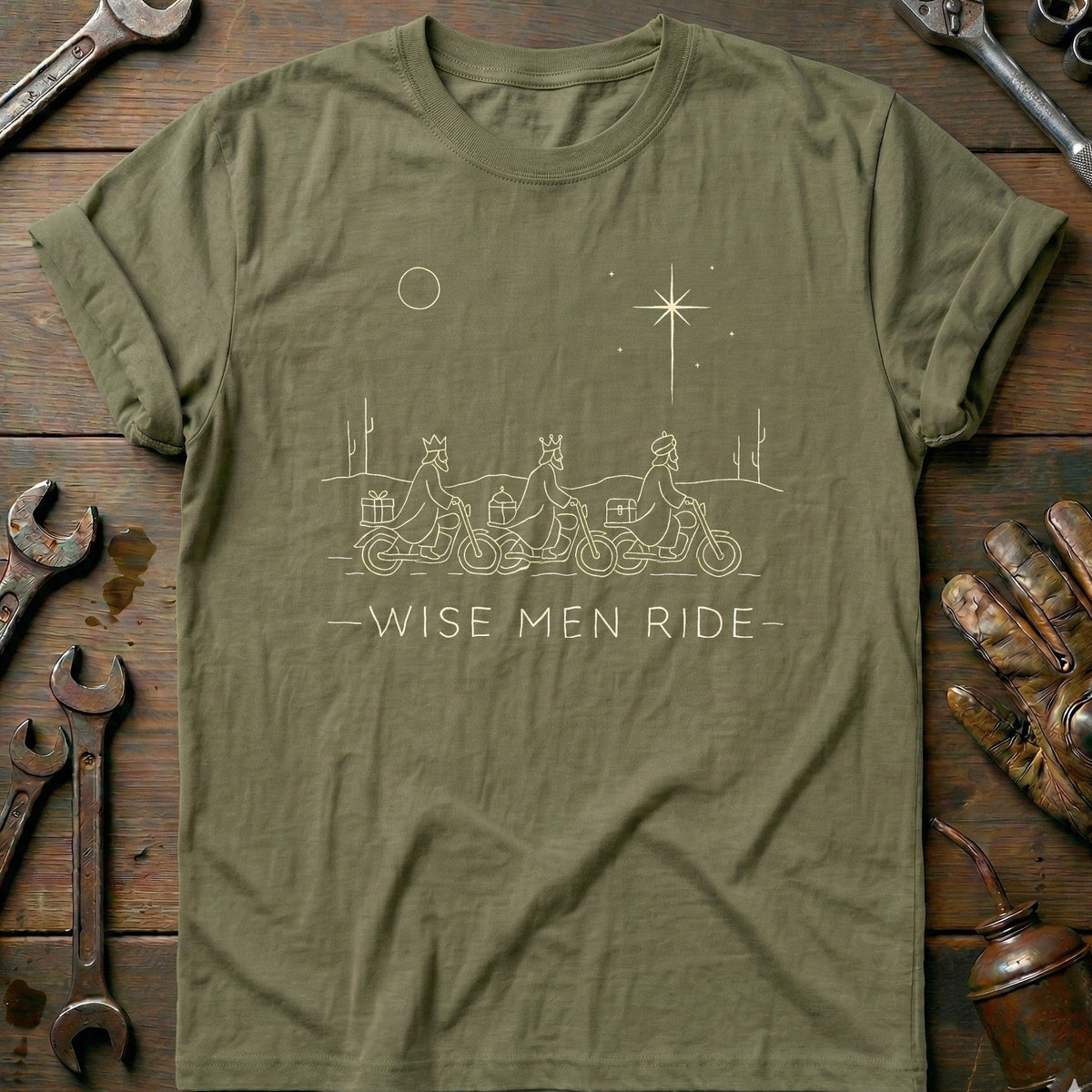 Wise Men Ride Motorcycle T-Shirt AU product image 1