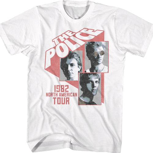 1982 North American Tour The Police T-Shirt product image 1
