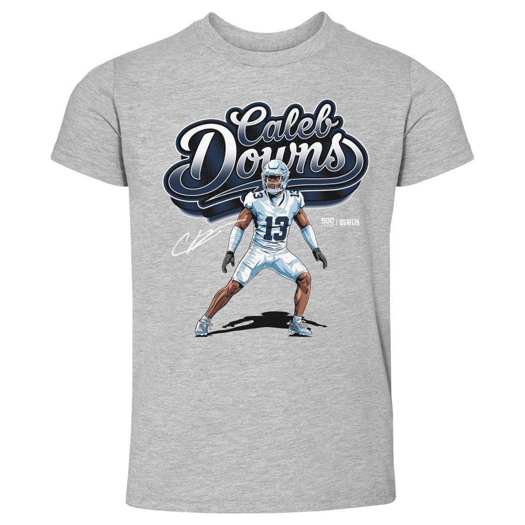 Caleb Downs Dallas Script Name WHT product image 1