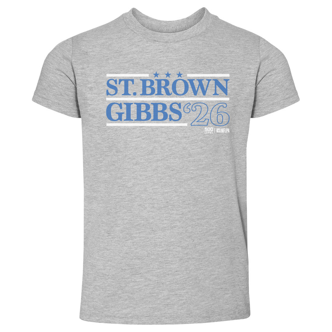 Amon-Ra St. Brown & Jahmyr Gibbs Detroit Campaign 2026 WHT product image 1