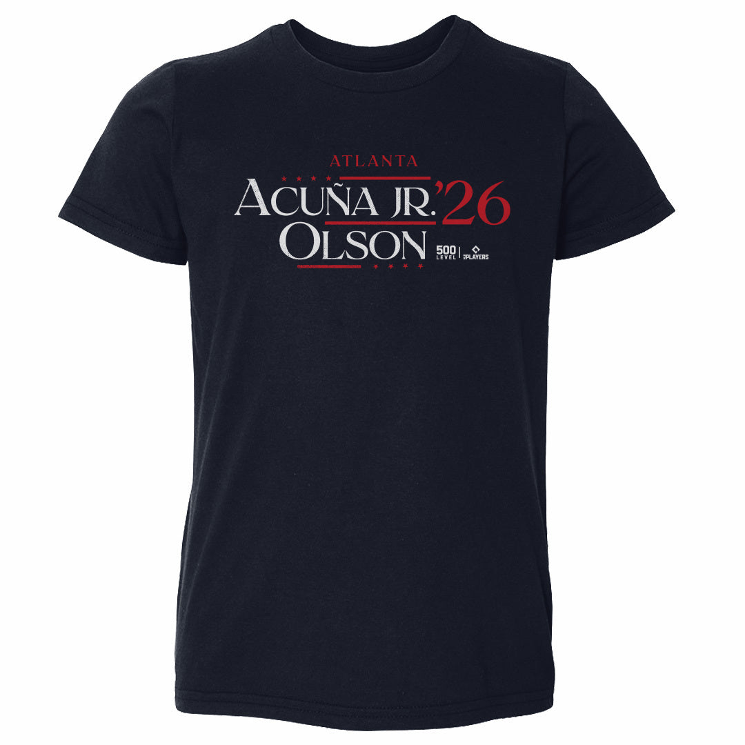 Ronald Acuna Jr. & Matt Olson Atlanta Campaign 2026 WHT product image 1
