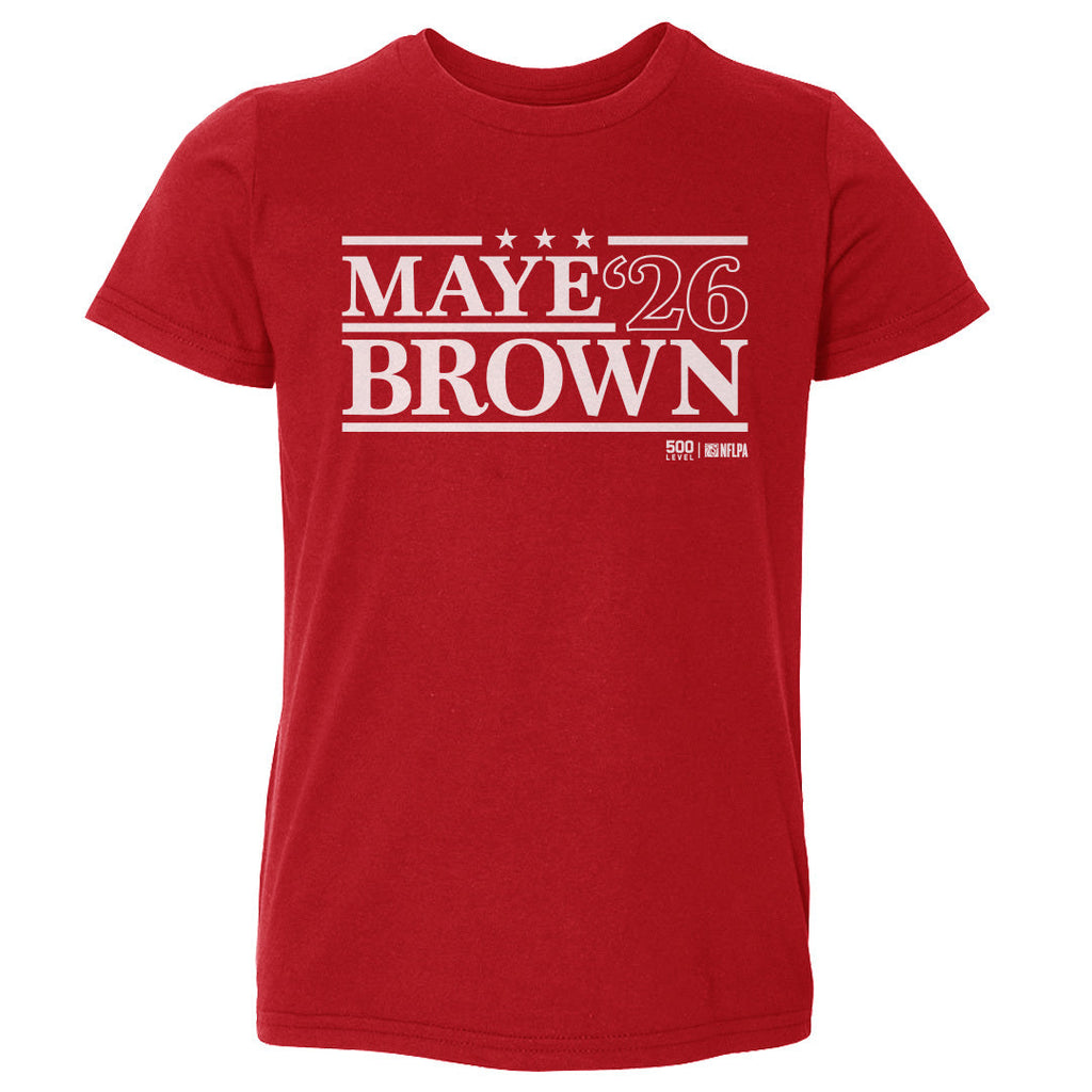 Drake Maye & A.J. Brown New England Campaign 2026 WHT product image 2