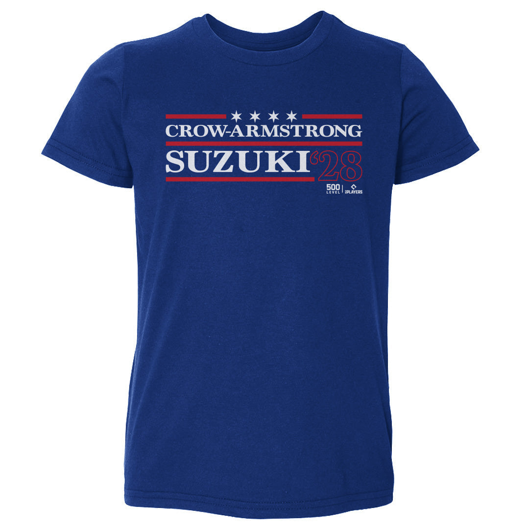 Pete Crow-Armstrong & Seiya Suzuki Chicago C Campaign 26 WHT product image 1