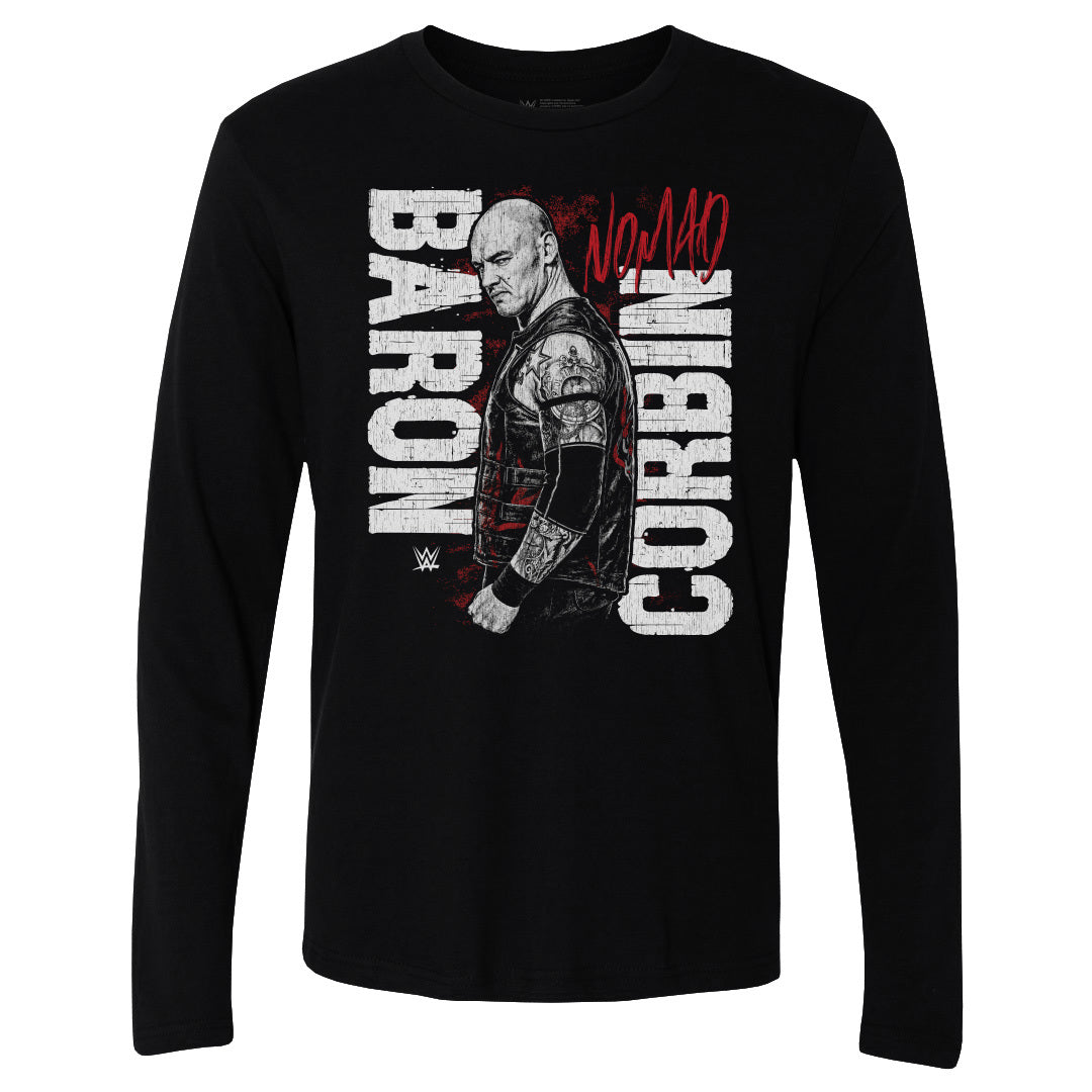 Baron Corbin WWE Nomad Vertical Name WHT product image 1