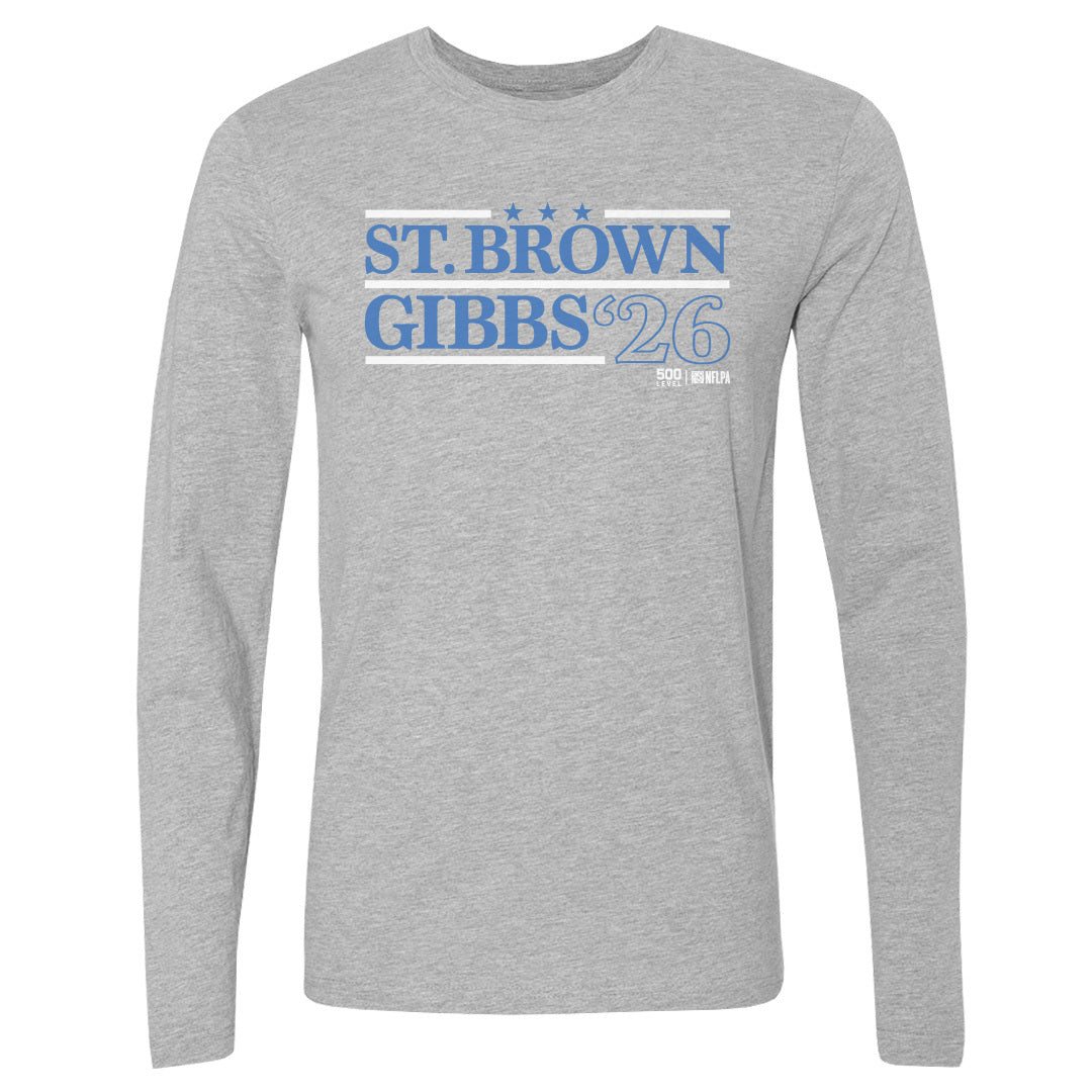Amon-Ra St. Brown & Jahmyr Gibbs Detroit Campaign 2026 WHT product image 1