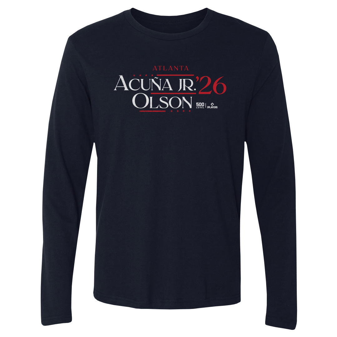 Ronald Acuna Jr. & Matt Olson Atlanta Campaign 2026 WHT product image 1
