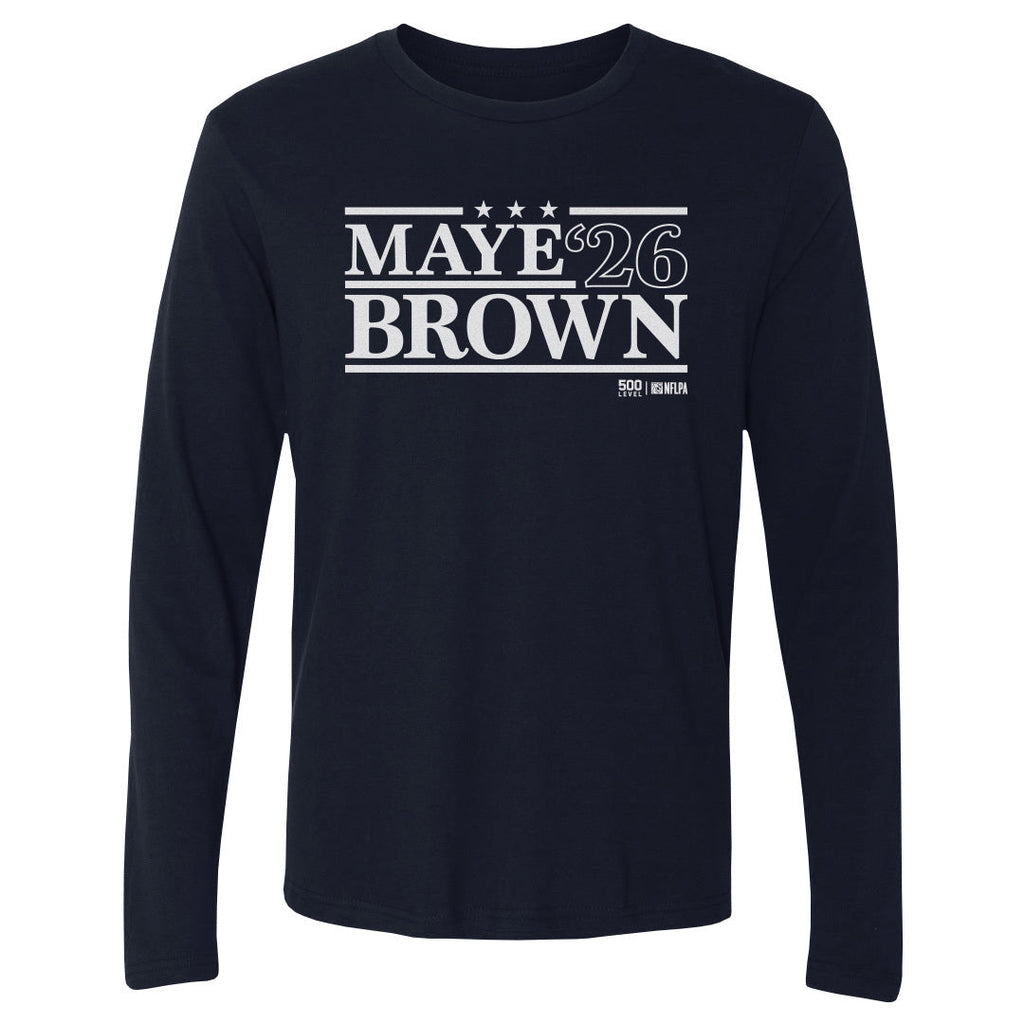 Drake Maye & A.J. Brown New England Campaign 2026 WHT product image 2