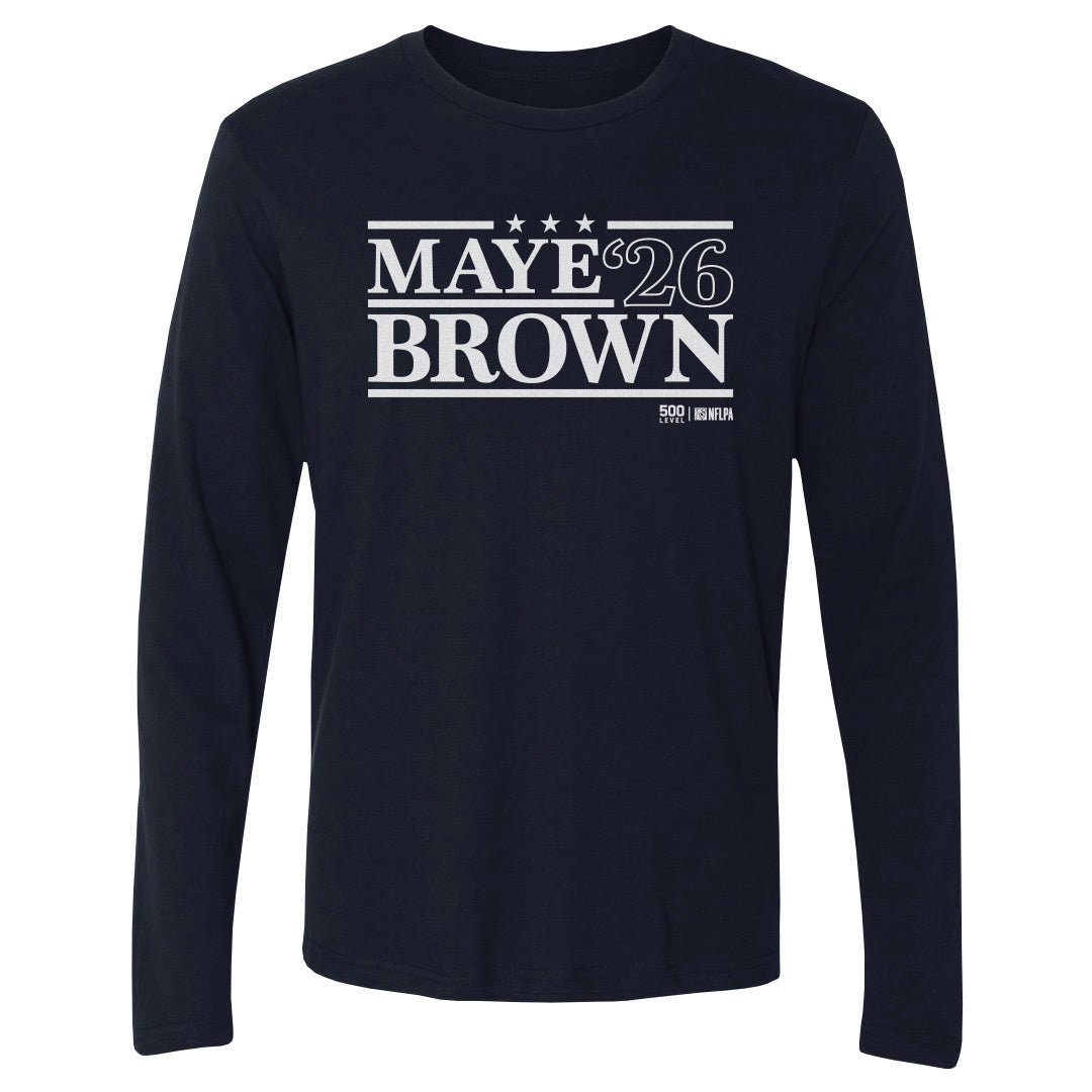 Drake Maye & A.J. Brown New England Campaign 2026 WHT product image 2