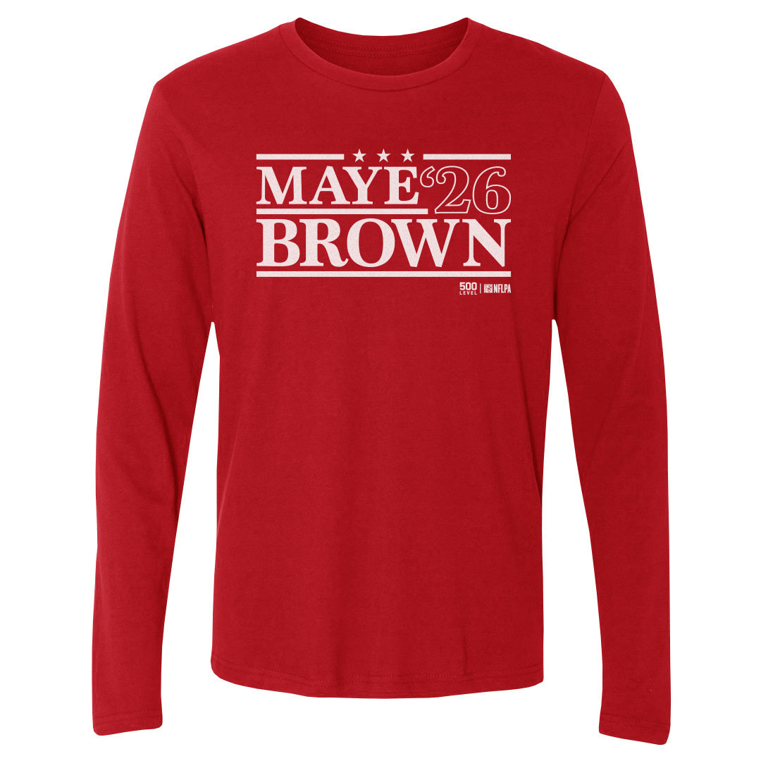 Drake Maye & A.J. Brown New England Campaign 2026 WHT product image 3