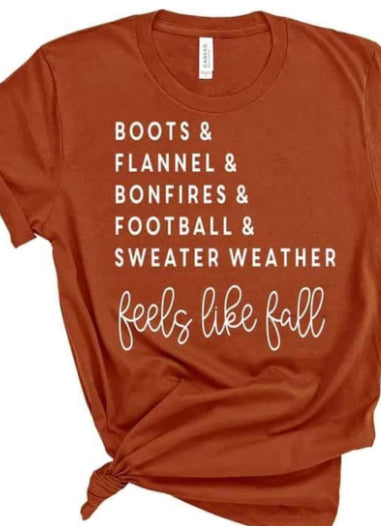 Feels Like Fall t-shirt product image 1