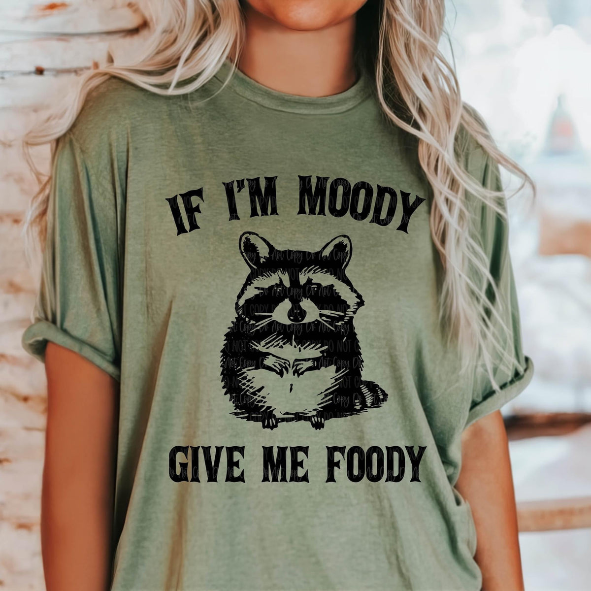If I'm moody give me foody tee product image 1