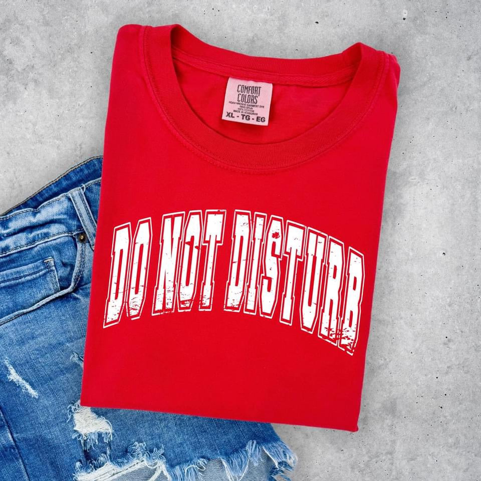 Do Not Disturb tee product image 1