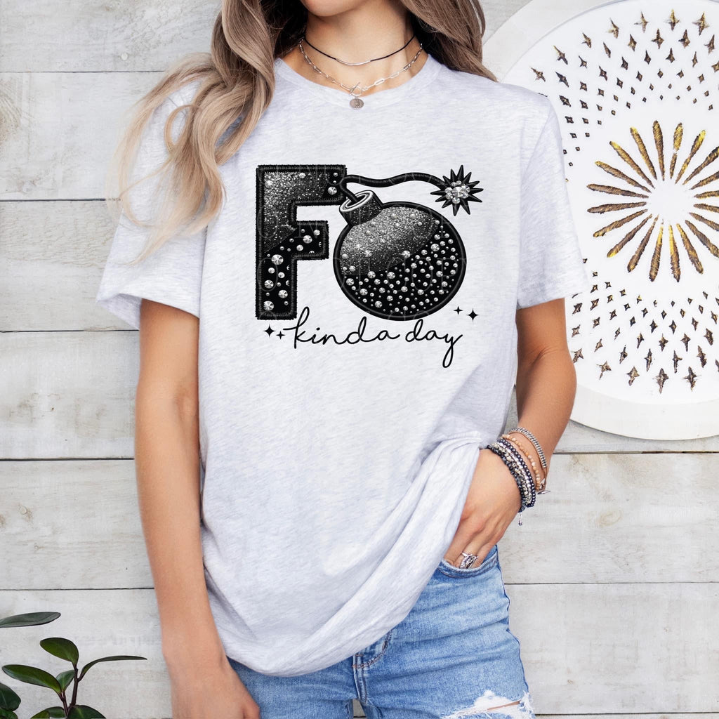 F Bomb Kinda Day tee product image 2