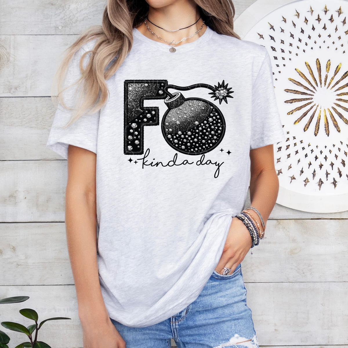 F Bomb Kinda Day tee product image 2