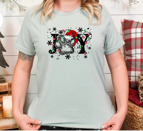 JOY Paw Print tee product image 1