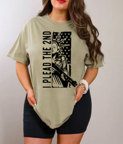 I Plead the 2nd tee product image 1