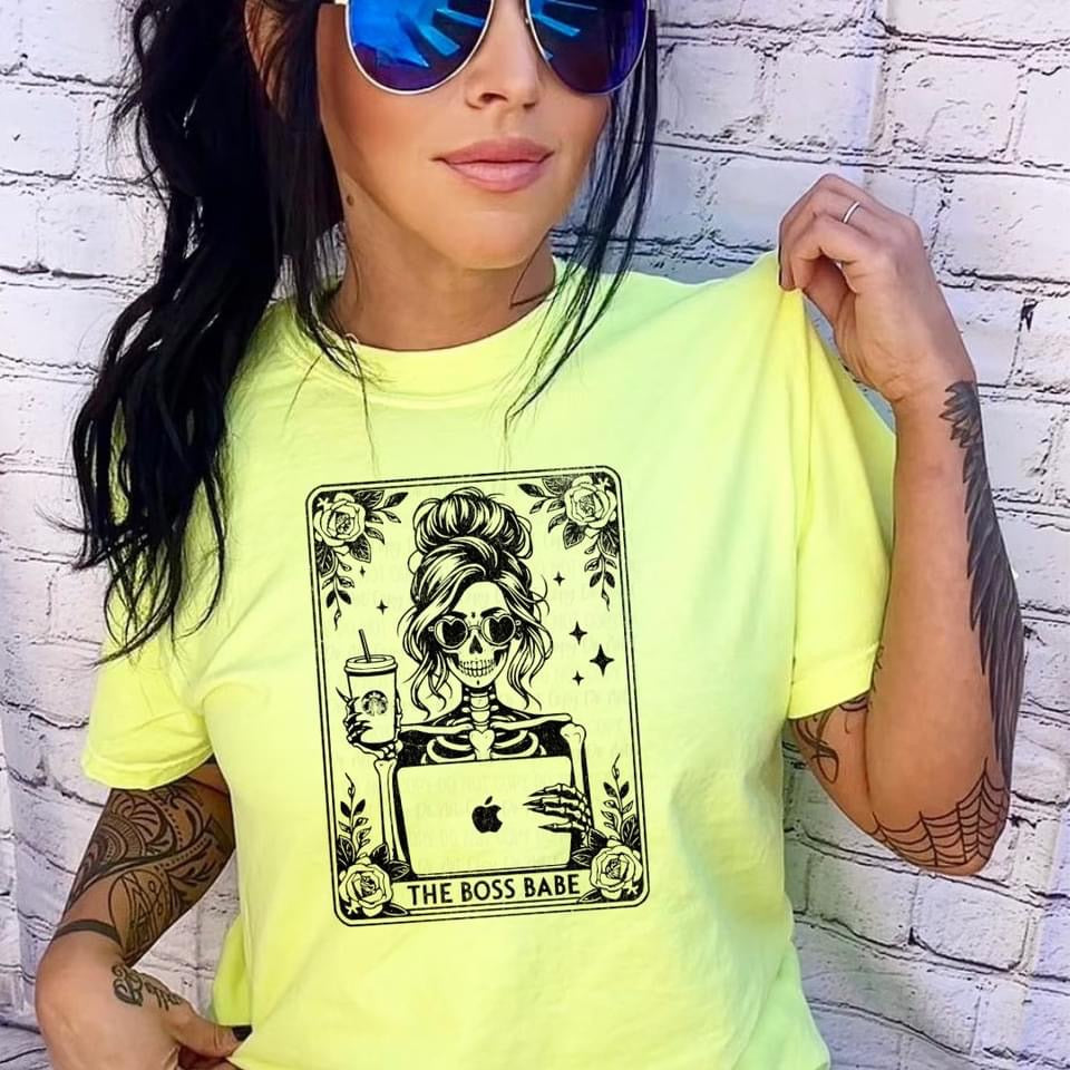 Tarot Card - The Boss Babe tee product image 1
