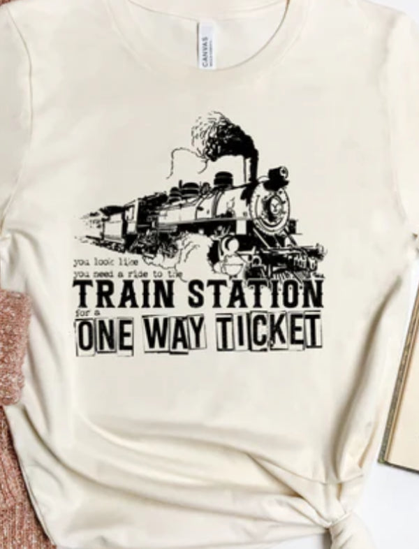 Train Station t-shirt product image 1
